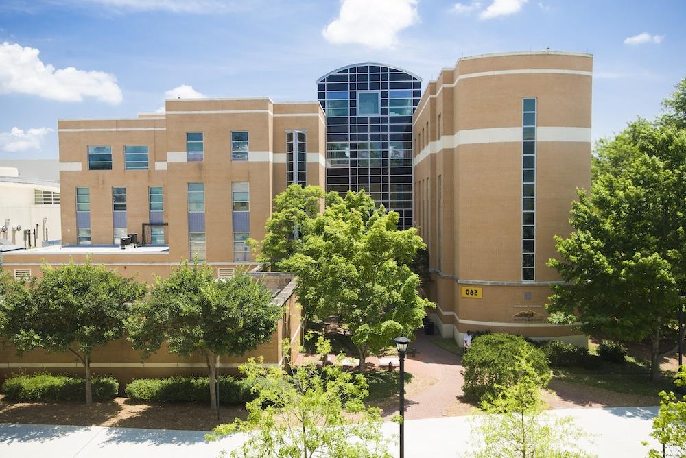 Photo of the Burruss Building, home of Coles College